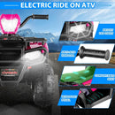 Kids 12V Battery-Powered 4-Wheeler ATV Ride-On Car with LED Lights and Music Magic Cars 2