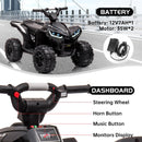 12V Battery-Powered Kids 4-Wheeler ATV Ride-On Toy with LED Lights Magic Cars 2