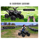 Kids 12V Battery-Powered 4-Wheeler LED Ride-On ATV Toy Vehicle Magic Cars 3