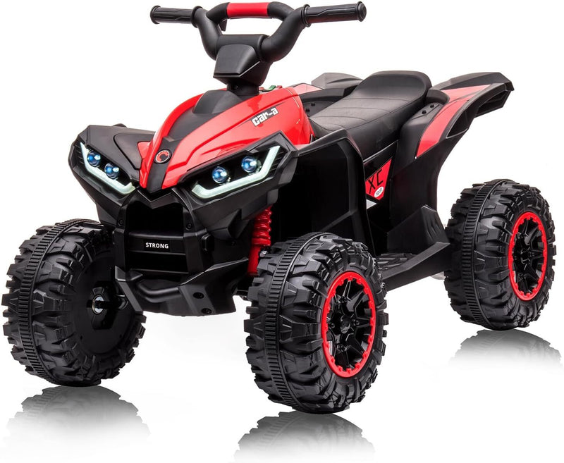 12V Battery-Powered Kids 4-Wheeler ATV Ride-On Toy with Music Magic Cars 8