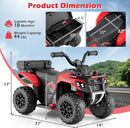 6V Ride-On Kids ATV with Remote Control, Storage Trunk, and Spray Feature Magic Cars 5