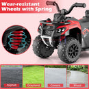 6V Ride-On Kids ATV with Remote Control, Storage Trunk, and Spray Feature Magic Cars 6