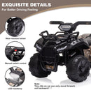 Children's Electric 4-Wheel ATV Quad with LED Headlight and Charging Port Magic Cars 1