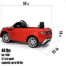 Battery-Powered Kids Ride-On Licensed Land Rover with R/C and MP3 - Multiple Colors Magic Cars 11