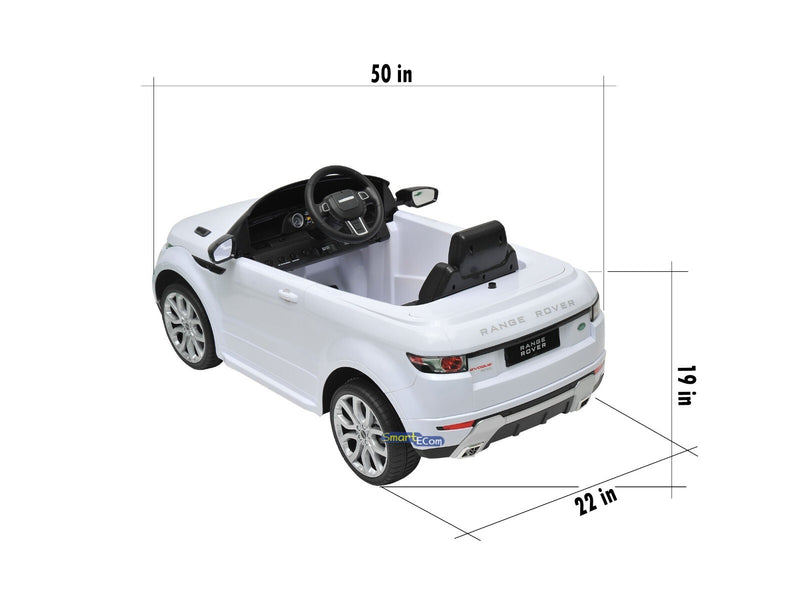 Battery-Powered Kids Ride-On Licensed Land Rover with R/C and MP3 - Multiple Colors Magic Cars 3