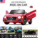 12V Kids Electric Ride-On Car with 2.4G Remote Control Bentley Style Vehicle Toy Magic Cars 21