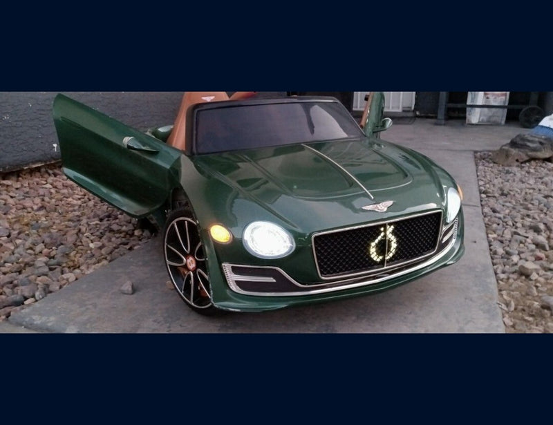 12V Battery-Powered Kids Ride-On Toy Car with Remote Control Bentley Style Magic Cars 0