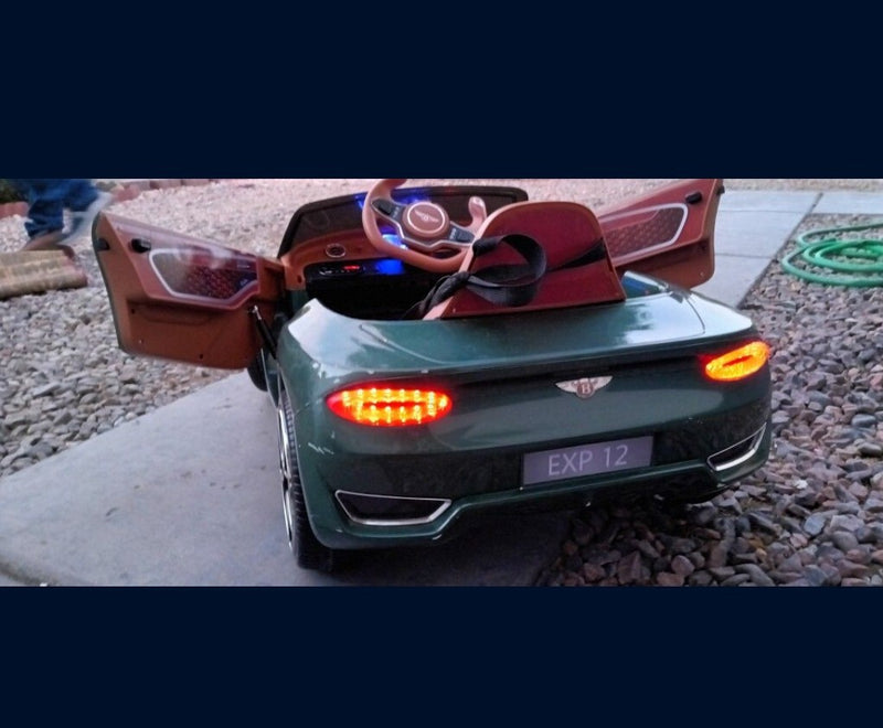 12V Battery-Powered Kids Ride-On Toy Car with Remote Control Bentley Style Magic Cars 1