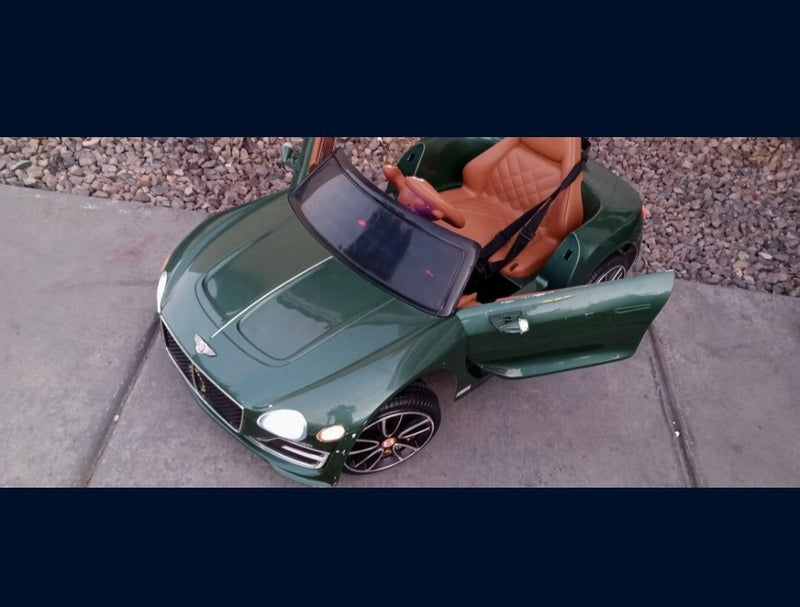 12V Battery-Powered Kids Ride-On Toy Car with Remote Control Bentley Style Magic Cars 2