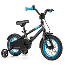 12-Inch Kids Bike with Adjustable Handlebar and Saddle in Black Magic Cars 0