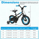 12-Inch Kids Bike with Adjustable Handlebar and Saddle in Black Magic Cars 3