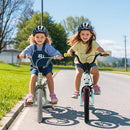 14-Inch Blue Kids Bike with Adjustable Handlebar and Saddle Magic Cars 2