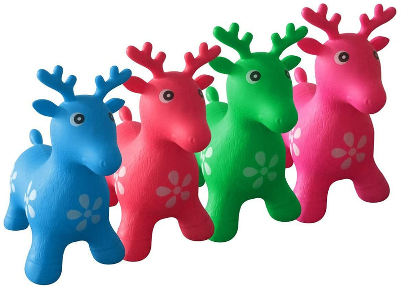 Kids Bouncy Toy with 3 Animal Designs in 4 Color Options Magic Cars Variant 0