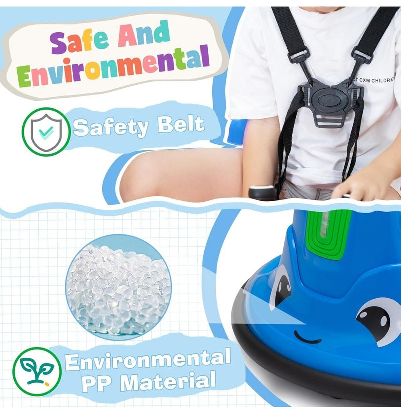 Kids Electric Bumper Car Ride-On Toy Magic Cars 2