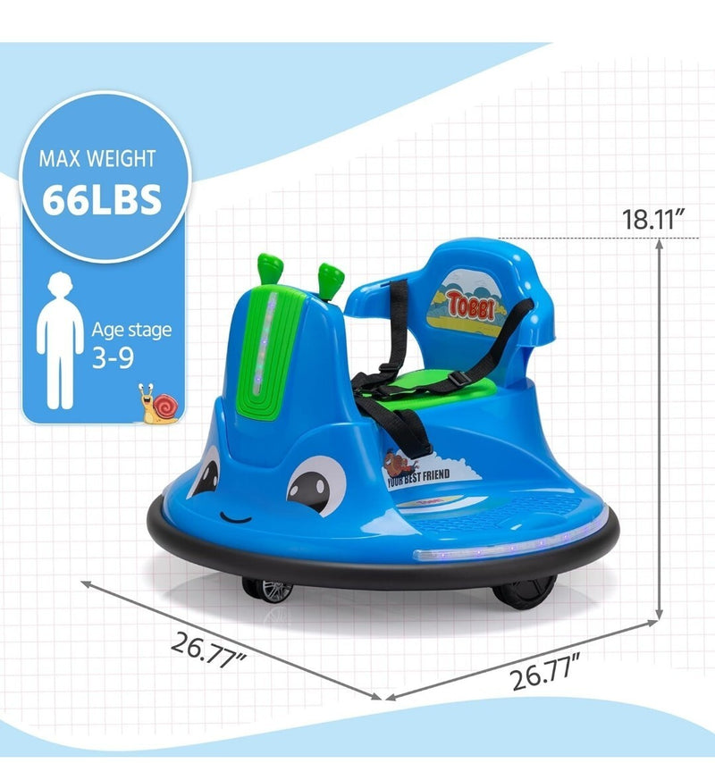 Kids Electric Bumper Car Ride-On Toy Magic Cars 6