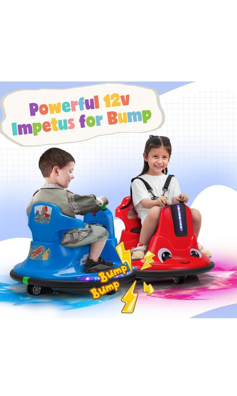 Kids Electric Bumper Car Ride-On Toy Magic Cars 7