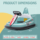 6V Electric Ride-On Bumper Car with Steering Wheel for Toddlers Magic Cars 6