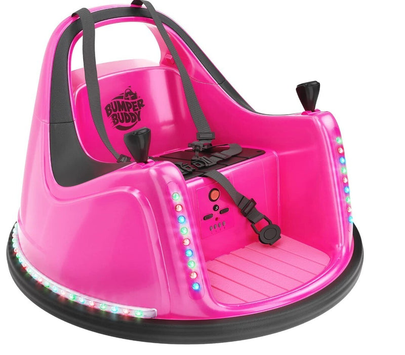 12V Pink Kids Electric Bumper Ride-On Car with Remote Control and Safety Features Magic Cars 1
