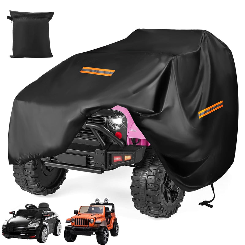 Large Waterproof 420D Cover for Kids Ride-On Truck Toys Magic Cars 0