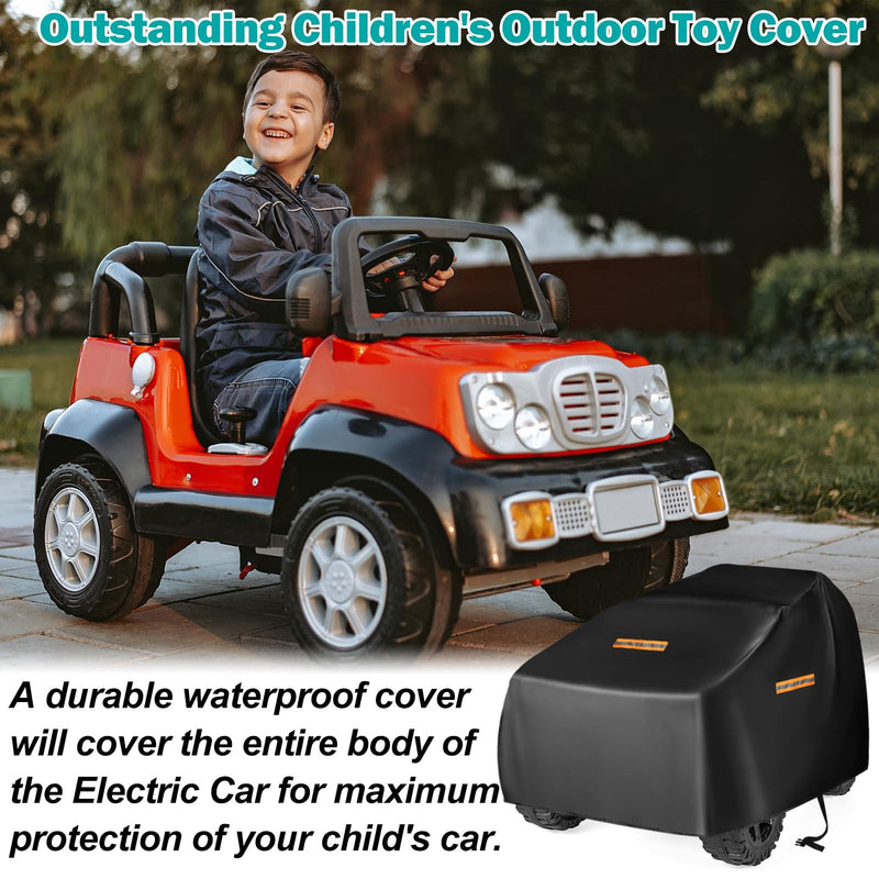 Large Waterproof 420D Cover for Kids Ride-On Truck Toys Magic Cars 6