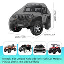 Waterproof 420D Kids Ride-On Car and Truck Cover Magic Cars 1
