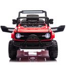 Electric Kids Ride-On Jeep Truck with 6 Wheels, Remote Control, Bluetooth, and LED Lights - Red Magic Cars 9