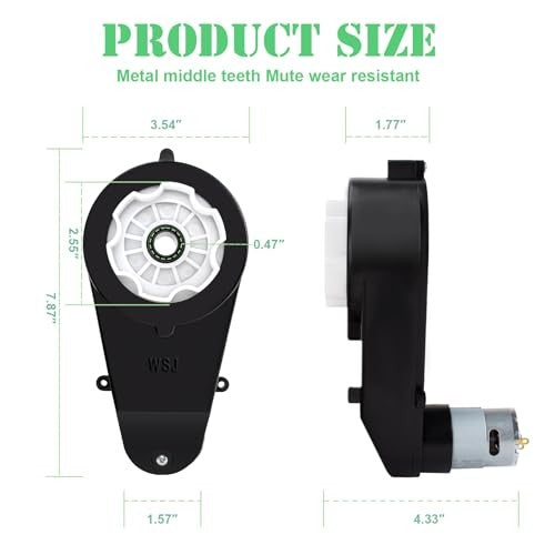 Children's Ride-On Toy Car Gearbox Compatible with Most Models 555 Motor 24V 40000RPM Magic Cars 2