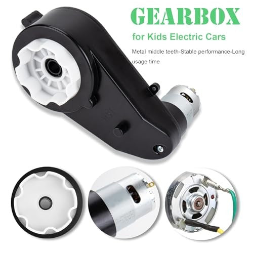 Children's Ride-On Toy Car Gearbox Compatible with Most Models 555 Motor 24V 40000RPM Magic Cars 4