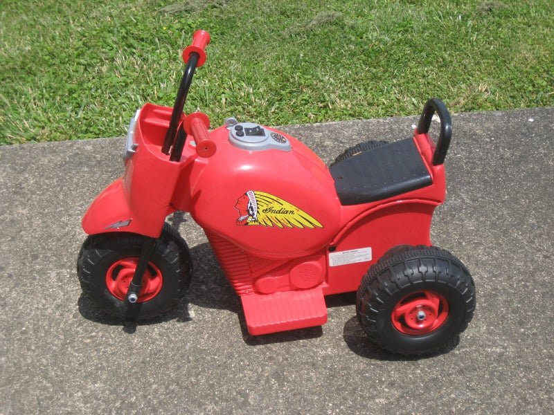 Kids Indian Ride-On Battery-Powered Motorcycle Trike with Charger Magic Cars 1