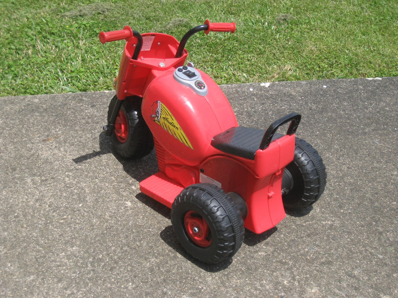 Kids Indian Ride-On Battery-Powered Motorcycle Trike with Charger Magic Cars 3