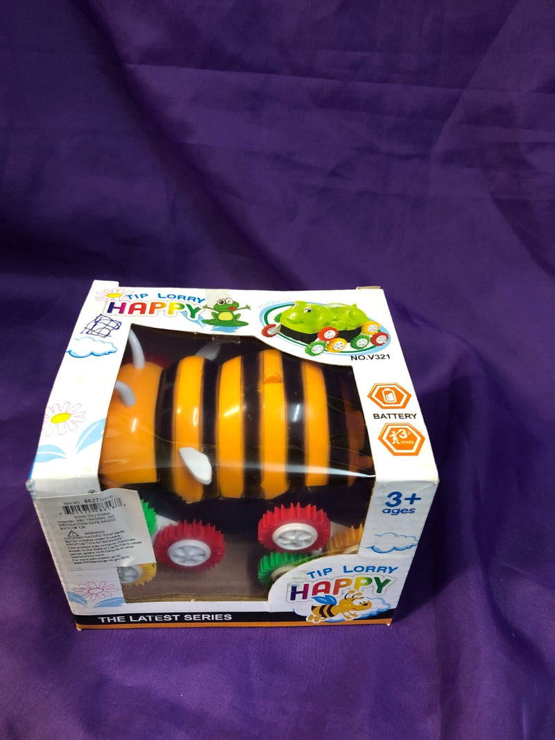 Electric Kids Bee Dump Truck with Tipping Bucket – Unisex Toy Magic Cars 3