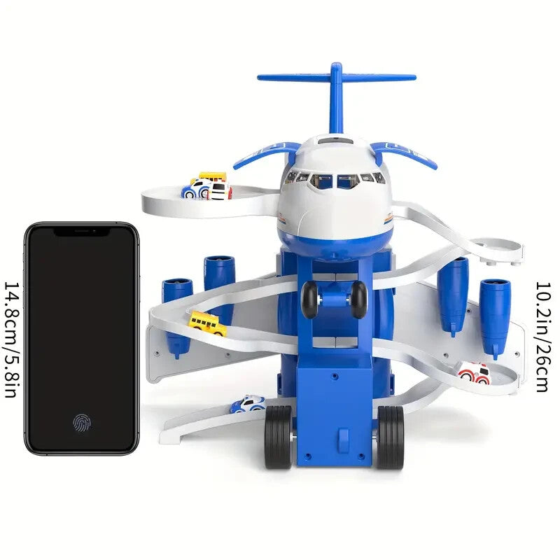 Deluxe Kids' Airplane and Car Playset Toy Magic Cars 1