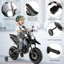 12V Kids Electric Off-Road Dirt Bike with Training Wheels, Lights, and Music Magic Cars 13