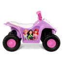 Disney Princess 6V Battery-Powered Ride-On Quad for Kids Ages 1.5+ Pink Magic Cars 1