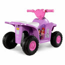 Disney Princess 6V Battery-Powered Ride-On Quad for Kids Ages 1.5+ Pink Magic Cars 5
