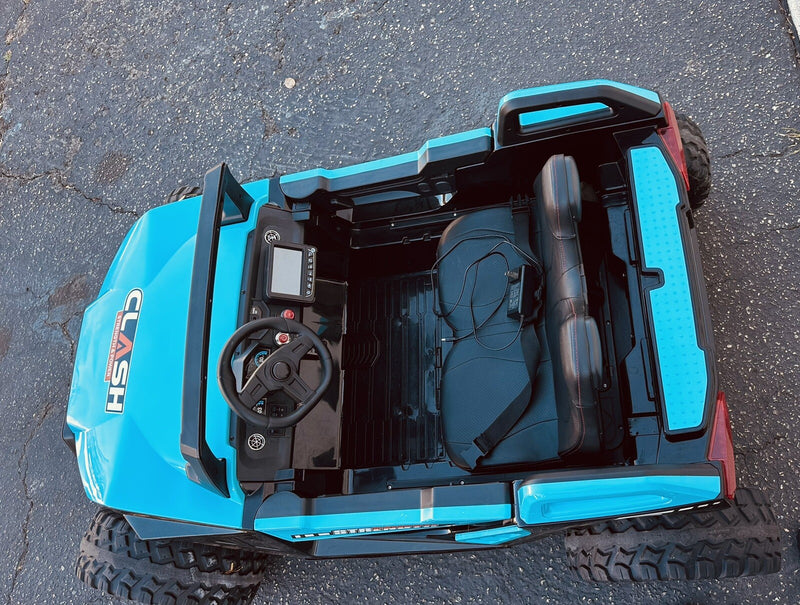 24V Electric Ride-On 3-Seater Car for Kids Magic Cars 4