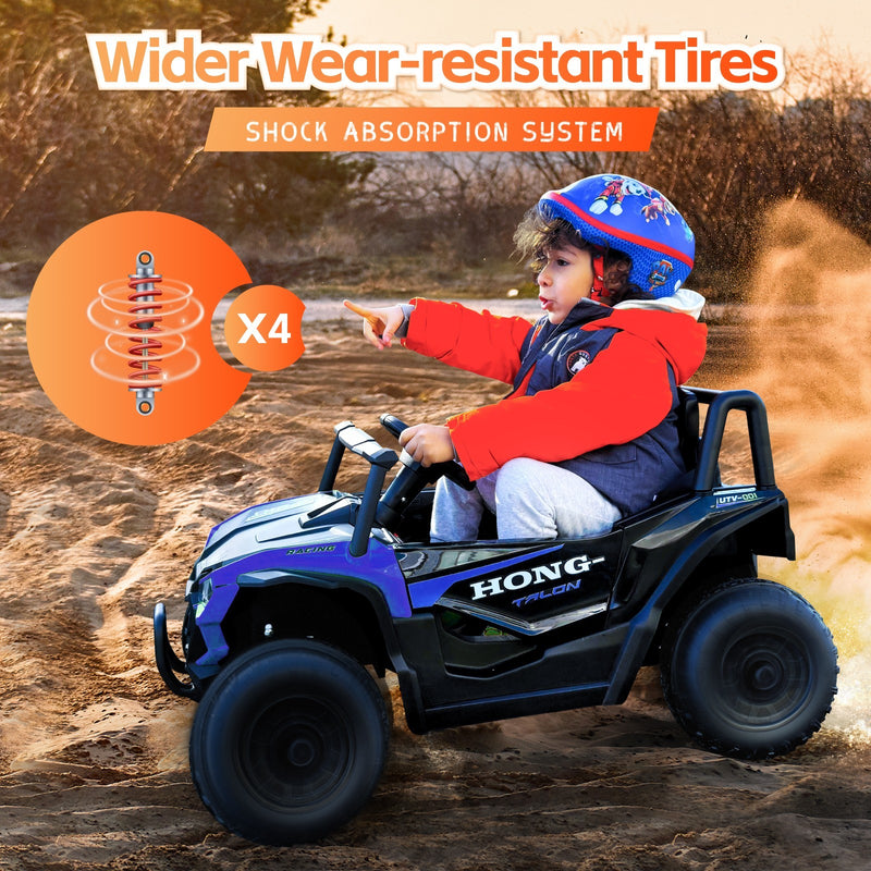 Electric Kids 4/6 Wheeler Ride-On Truck Off-Road UTV with Remote Control, 3-6 MPH Magic Cars 14