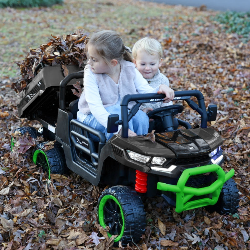 Electric Kids 4/6 Wheeler Ride-On Truck Off-Road UTV with Remote Control, 3-6 MPH Magic Cars 6