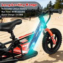 Adjustable Speed Electric Balance Bike for Kids - Lightweight with Extended Range Magic Cars 4