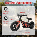 Adjustable Speed Electric Balance Bike for Kids - Lightweight with Extended Range Magic Cars 7