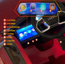 12V Electric Kids Car with LCD Display Licensed Audi Design in Multiple Colors Magic Cars 16