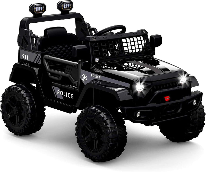 12V Electric Kids Ride-On Truck with LED Lights and Remote Control Magic Cars 17