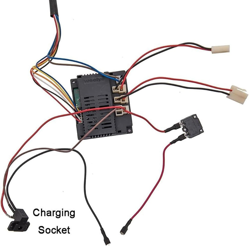 12V Kids Electric Car Upgrade Kit with Bluetooth Remote and High-Power Motherboard Magic Cars 4