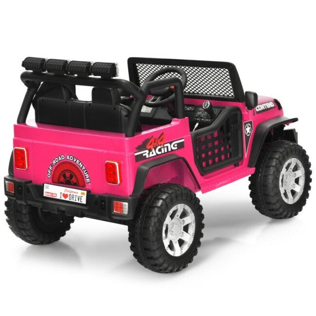 12V Kids Electric 2-Seater Ride-On Truck with Battery Power and Remote Control Magic Cars 5