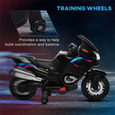 Electric Blue Kids Ride-On Car with Remote Control and Rechargeable Battery Magic Cars 4