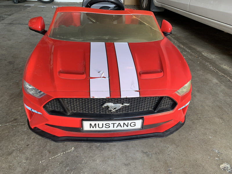 6V Red Electric Ride-On Ford Mustang Car for Kids by Rollplay Magic Cars 1