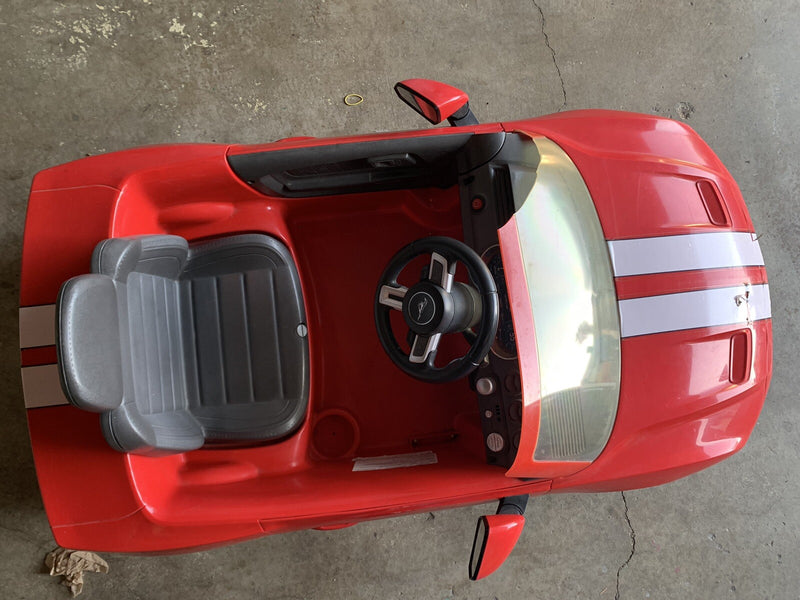 6V Red Electric Ride-On Ford Mustang Car for Kids by Rollplay Magic Cars 5