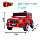 12V Red Kids Electric Car with Remote Control, Spring Suspension, and Safety Lock Magic Cars 1