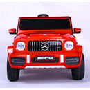 12V Red Kids Electric Car with Remote Control, Spring Suspension, and Safety Lock Magic Cars Variant 0