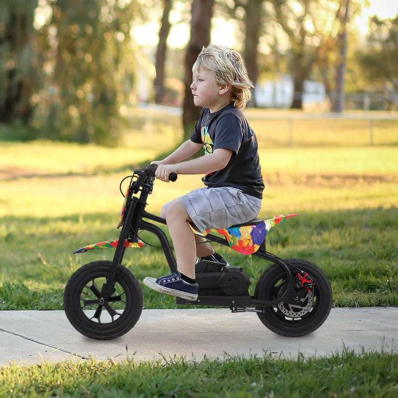 Kids Electric Mini Off-Road Dirt Bike 24V 250W with Disc Brake 13 MPH Magic Cars 6